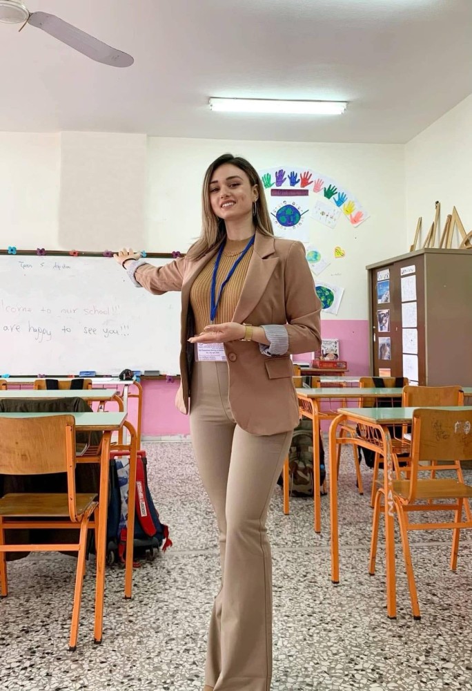 H δασκάλα και Διευθύντρια του δημοτικού σχολείου Παναγιώτα Διαμαντή / Flash.gr 