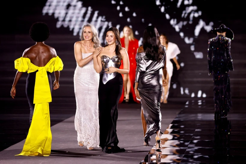 Reuters Alia Bhatt and Andie MacDowell 