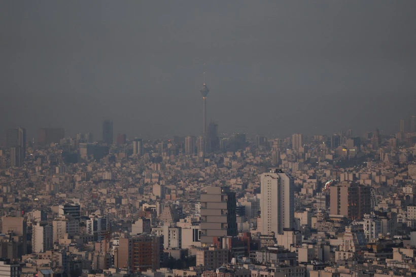 A general view of Tehran after several explosions were heard, in Tehran, Majid Asgaripour/Reuters