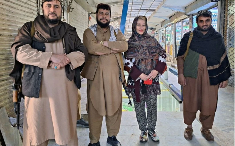 H Μαρία Ορφανίδου φιλοξενήθηκε από Ταλιμπάν