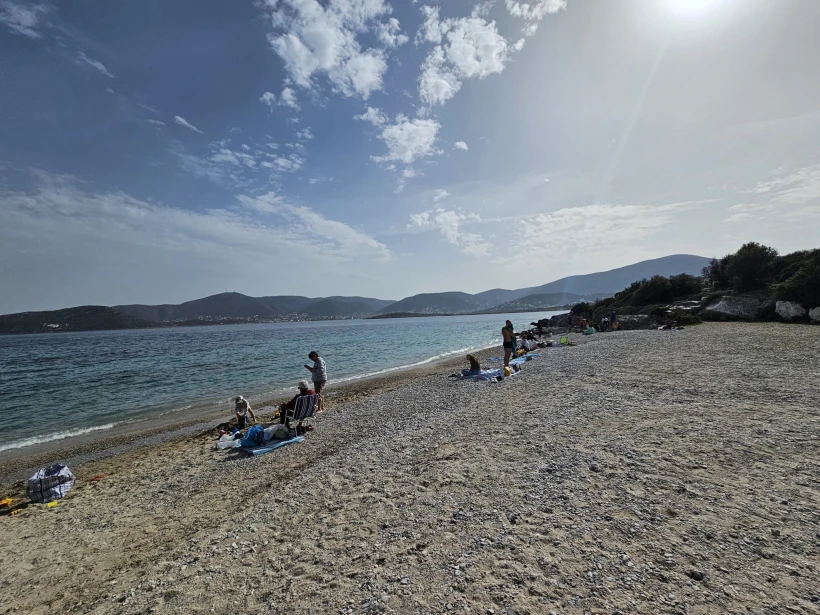 Γιάννης Κέμμος&nbsp;παραλία Άγιου Σπυρίδωνα Πόρτο Ράφτη