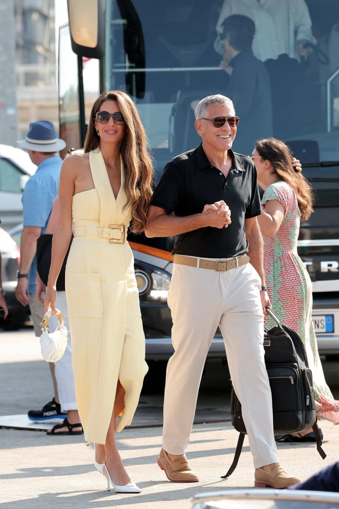 Amal Alammudin - George Clooney (Photo by Jacopo Raule/GC Images) Amal Alammudin - George Clooney (Photo by Jacopo Raule/GC Images)