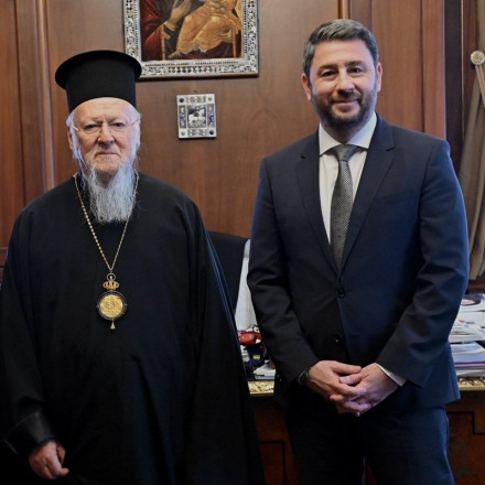 Νίκος Ανδρουλάκης - Θεοφάνια 2023: Συνάντηση με τον Οικουμενικό Πατριάρχη στο Φανάρι