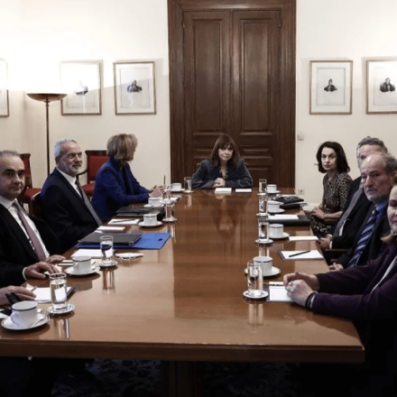 Σακελλαροπούλου για υποκλοπές: Τα θέματα της επικαιρότητας ξεφεύγουν από τα όρια της θεσμικής μου ιδιότητας