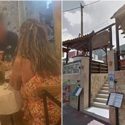 Κρήτη: Η Daily Mail έδωσε στη δημοσιότητα φωτογραφία Βρετανών τουριστών που έτρωγαν σε ταβέρνες και έφευγαν χωρίς να πληρώσουν