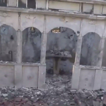 Φωτιά στην Αλεξανδρούπολη: Καταστράφηκε ολοσχερώς ιστορική εκκλησία στο Αετοχώρι - Δείτε το συγκλονιστικό video