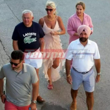 Ιθάκη: Στο νησί του Οδυσσέα ο Αμερικανός γερουσιαστής Μπομπ Μενέντεζ [pics]