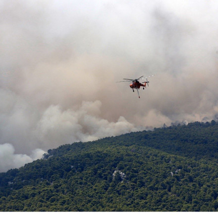 Φωτιά τώρα: Μάλτα και Σικελία καλύπτονται από καπνούς των πυρκαγιών στην Ελλάδα