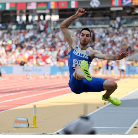 Μίλτος Τεντόγλου: Εντυπωσιακό πρώτο άλμα στο Παγκόσμιο Πρωτάθλημα Στίβου [vid]