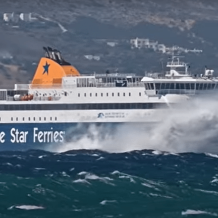 Άνω-κάτω τα δρομολόγια πλοίων στη Ρόδο λόγω κακοκαιρίας