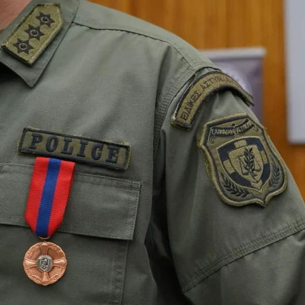 Αριστείο Ανδραγαθίας στον Γιώργο Λυγγερίδη - Τιμήθηκε και η διμοιρία του από την Ελληνική Αστυνομία