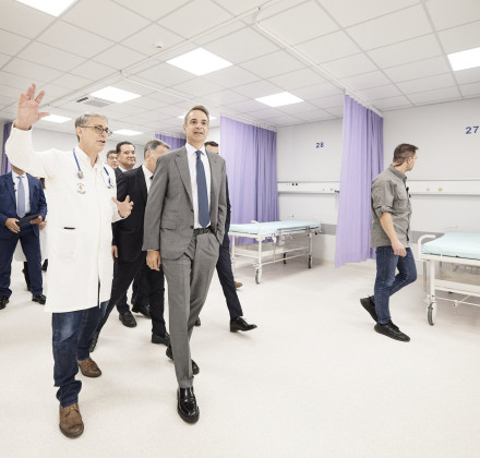 Κυριάκος Μητσοτάκης από το «Αττικόν»: Η μεγαλύτερη ανάταξη του ΕΣΥ από την ίδρυσή του Κυριάκος Μητσοτάκης από το «Αττικόν»: Η μεγαλύτερη ανάταξη του ΕΣΥ από την ίδρυσή του