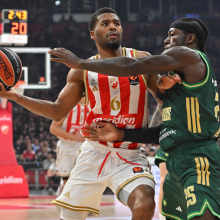 Ερυθρός Αστέρας - Παναθηναϊκός 86-68: Εφιαλτικό βράδυ στο Βελιγράδι για το λαβωμένο «τριφύλλι»