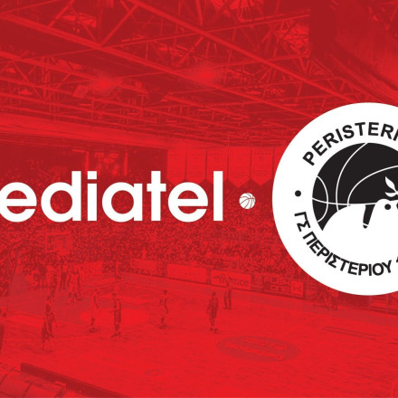 mediatel: επίσημος χορηγός του Περιστερίου