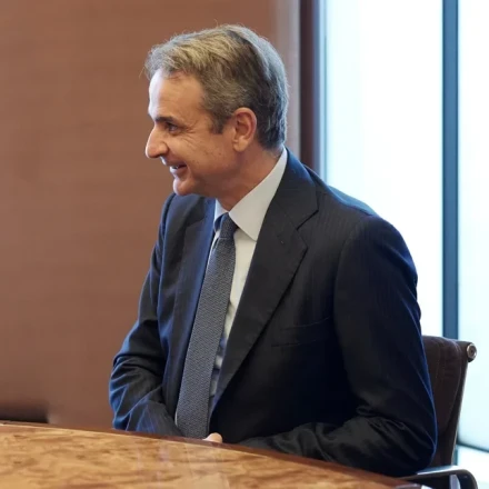 Με το βλέμμα σττην ενέργεια οι συναντήσεις Μητσοτάκη με Γκίλφοϊλ Μπέργκαμ και Ράιτ