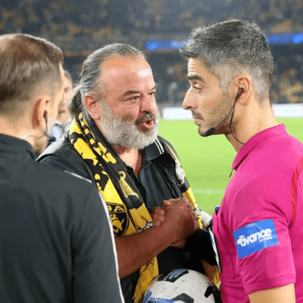 Ο Ηλιόπουλος τα... είπε με τον Παπαδόπουλο μετά το ΑΕΚ-Παναιτωλικός