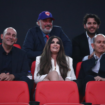 Κίμπερλι Γκίλφοϊλ: Μαζί με τους Αγγελόπουλους στο ΣΕΦ η πρέσβειρα των ΗΠΑ (pics)