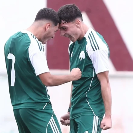 Ολυμπιακός-Παναθηναϊκός (0-1): Βάφτηκε... πράσινο το ντέρμπι «αιωνίων» της Κ17