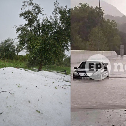 Η κακοκαιρία «σαρώνει» τη Δυτική Ελλάδα: Που παρουσιάζονται προβλήματα