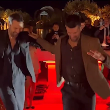 Τζόκοβιτς και Ροντινέι με τον Κωνσταντίνο Αργυρό: Το συρτάκι, η «Πανσέληνος» και η φωτογραφία