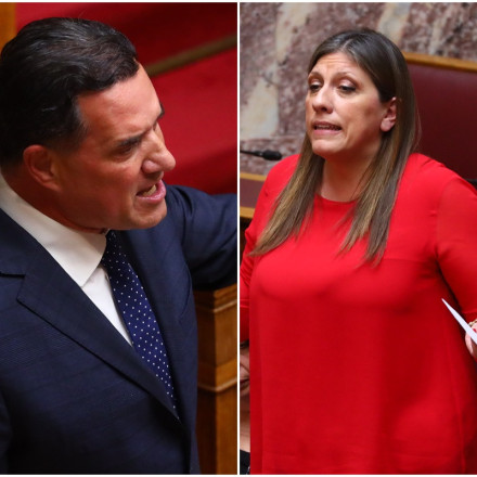 «Κόλαση» η Βουλή με Άδωνι - Ζωή για τα... μάτια του Καραναστάση: «Είσαι βρώμικη! Ανάγωγη! Σταμάτα!»