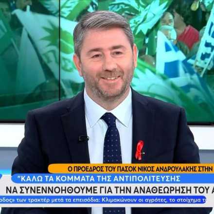 Ανδρουλάκης: Τα κόμματα της δημοκρατικής αντιπολίτευσης να συνεννοηθούμε για αναθεώρηση του άρθρου 86