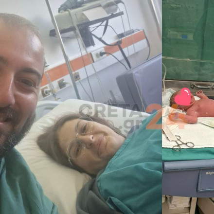 Κρήτη: Γεννητούρια στη θέση του συνοδηγού - «Έσπρωξα δύο φορές και βγήκε...» λέει η μητέρα