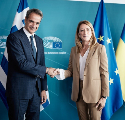 Κακοκαιρία Daniel: Συνάντηση Μητσοτάκη – Μετσόλα στο Στρασβούργο