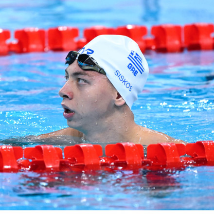 Σπουδαίος Σίσκος: Προκρίθηκε στον τελικό των 200μ. ύπτιο με νέο πανελλήνιο ρεκόρ (vid)