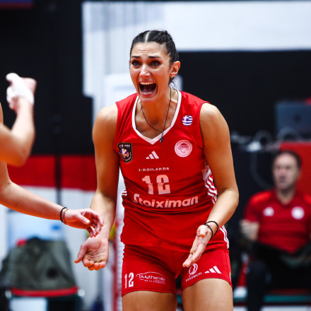 Ο Ολυμπιακός πήρε την πρώτη του ιστορική νίκη στους ομίλους του CEV Champions League Γυναικών