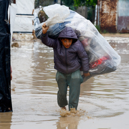 Δραματικό πέρασμα του Byron στη Γάζα - Τουλάχιστον 16 οι νεκροί από την κακοκαιρία