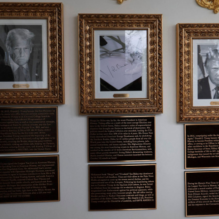 Ο Τραμπ εγκαινίασε τη «Προεδρική Λεωφόρο της Δόξας» με πικρόχολα σχόλια για Μπάιντεν,Ομπάμα, Κλίντον