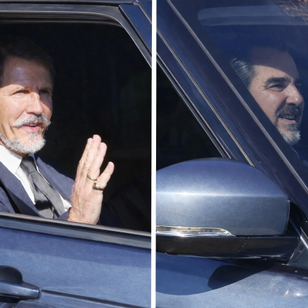 Παύλος και Νικόλαος Ντε Γκρες στο Τατόι για το «σιωπηλό» μνημόσυνο του τέως βασιλιά Κωνσταντίνου