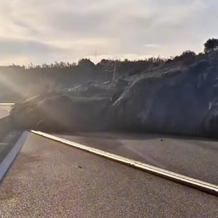 Ιόνια Οδός: Κλειστό το τμήμα από Άρτα μέχρι Αμφιλοχία λόγω κατολίσθησης