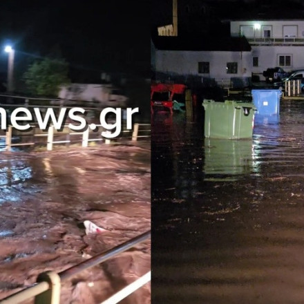 Προβλήματα από την κακοκαιρία σε Έβρο και Ροδόπη - Κλειστά τμήματα του οδικού δικτύου στον Έβρο