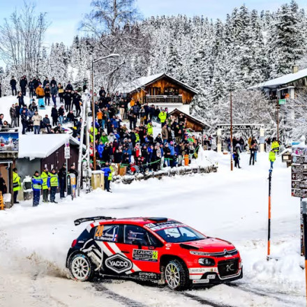 Νίκη της Citroen στην WRC2 του Ράλι Μόντε Κάρλο