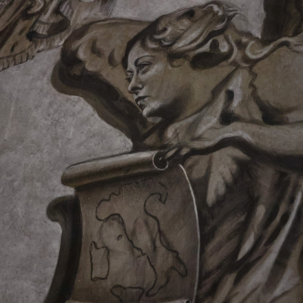 Ρώμη: Με εντολή του Βατικανού έσβησε η τοιχογραφία του χερουβείμ που έμοιαζε στη Μελόνι