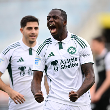 ΟΦΗ - Παναθηναϊκός 0-2: Πέρασε από τη βροχερή Κρήτη με σεληνιασμένο Τεττέη