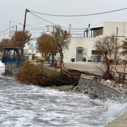 Νάξος: Σε κατάσταση έκτακτης ανάγκης δύο δημοτικές κοινότητες λόγω έντονων καιρικών φαινομένων