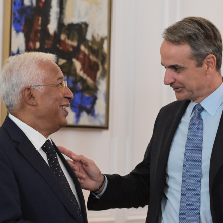 Επικοινωνία του Κυριάκου Μητσοτάκη με τον Αντόνιο Κόστα για Κύπρο και Μέση Ανατολή