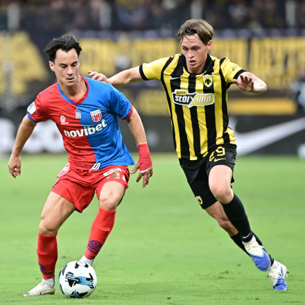 Live η αναμέτρηση της ΑΕΚ κόντρα στον Βόλο στο «κιτρινόμαυρο» Πανθεσσαλικό