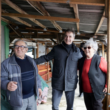 Με την «Κυρά του Δέλτα» συναντήθηκε ο Κυριάκος Μητσοτάκης