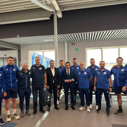 Στο πλευρό της Εθνικής Ομάδας Ποδοσφαίρου Ακρωτηριασμένων ο Σταύρος Παπασταύρου και Γιώργος Σταμάτης