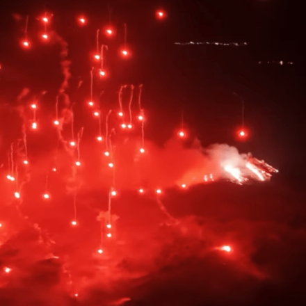 Αναπαράσταση της έκρηξης του ηφαιστείου της Σαντορίνης [vid]