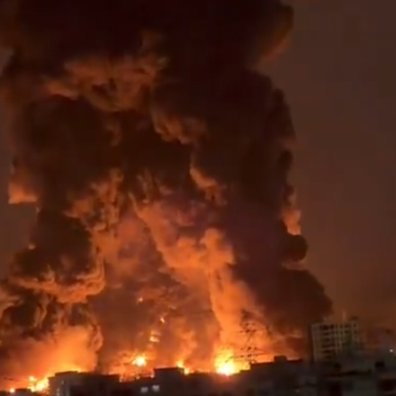 Ισραηλινό χτύπημα στην Τεχεράνη: «Ποτάμι φωτιάς» στους δρόμους - Πλήγμα σε πετρελαϊκές εγκαταστάσεις