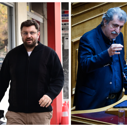 «Συντροφικός» καβγάς Πολάκη - Ζαχαριάδη στο Περιστύλιο