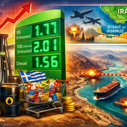 Πώς το κλείσιμο των Στενών του Ορμούζ απειλεί τιμές, πληθωρισμό και ελληνικά νοικοκυριά