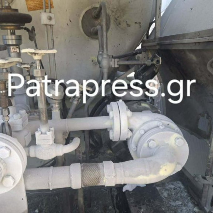 Πάτρα: Νέα διαρροή αερίου στο εργοστάσιο όπου έγινε η έκρηξη τη Δευτέρα