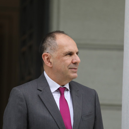 Γεραπετρίτης από Βερολίνο: Δεν προτίθεται η Ελλάδα να εμπλακεί στον πόλεμο