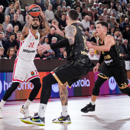 Μονακό - Ολυμπιακός 81-80: Ο Στράζελ «έκρινε» στο τέλος το... θρίλερ στο Πριγκιπάτο